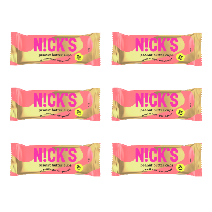 Nick’s žemės riešutų kremo krepšeliai be pridėtinio cukraus